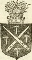 Picture 285 of 329 from Workes of armorie : deuyded into three bookes, entituled, the Concordes of armorie, the Armorie of honor, and of Coates and creastes (1572), leaf 311