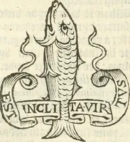 An illustration from Workes of armorie : deuyded into three bookes, entituled, the Concordes of armorie, the Armorie of honor, and of Coates and creastes (1572)