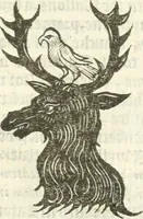 An illustration from Workes of armorie : deuyded into three bookes, entituled, the Concordes of armorie, the Armorie of honor, and of Coates and creastes (1572)