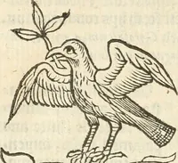 An illustration from Workes of armorie : deuyded into three bookes, entituled, the Concordes of armorie, the Armorie of honor, and of Coates and creastes (1572)