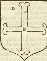 An illustration from Workes of armorie : deuyded into three bookes, entituled, the Concordes of armorie, the Armorie of honor, and of Coates and creastes (1572)