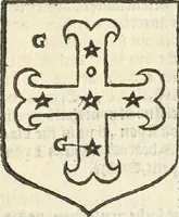 An illustration from Workes of armorie : deuyded into three bookes, entituled, the Concordes of armorie, the Armorie of honor, and of Coates and creastes (1572)