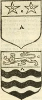 An illustration from Workes of armorie : deuyded into three bookes, entituled, the Concordes of armorie, the Armorie of honor, and of Coates and creastes (1572)