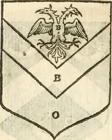 Picture 40 of 329 from Workes of armorie : deuyded into three bookes, entituled, the Concordes of armorie, the Armorie of honor, and of Coates and creastes (1572), leaf 85