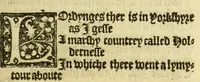 Picture 19 of 36 from The workes of Geffray Chaucer : newlye printed, wyth dyuers workes whych were neuer in print before : as in the table more playnly doth appere (1542), leaf 113