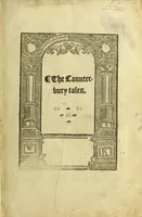 An illustration from The workes of Geffray Chaucer : newlye printed, wyth dyuers workes whych were neuer in print before : as in the table more playnly doth appere (1542)