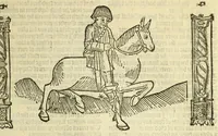 Picture 9 of 36 from The workes of Geffray Chaucer : newlye printed, wyth dyuers workes whych were neuer in print before : as in the table more playnly doth appere (1542), leaf 61