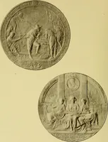An illustration from The work of Emil Fuchs; illustrating some of his representative paintings, sculpture, medals and studies. Issued on the occasion of an exhibition of his works under the auspices of Messrs. Cartier, February 7th to March 5th,1921. New York city (1921)