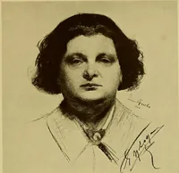 An illustration from The work of Emil Fuchs; illustrating some of his representative paintings, sculpture, medals and studies. Issued on the occasion of an exhibition of his works under the auspices of Messrs. Cartier, February 7th to March 5th,1921. New York city (1921)