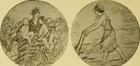An illustration from The work of Emil Fuchs; illustrating some of his representative paintings, sculpture, medals and studies. Issued on the occasion of an exhibition of his works under the auspices of Messrs. Cartier, February 7th to March 5th,1921. New York city (1921)
