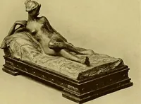 An illustration from The work of Emil Fuchs; illustrating some of his representative paintings, sculpture, medals and studies. Issued on the occasion of an exhibition of his works under the auspices of Messrs. Cartier, February 7th to March 5th,1921. New York city (1921)