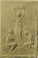 An illustration from The work of Emil Fuchs; illustrating some of his representative paintings, sculpture, medals and studies. Issued on the occasion of an exhibition of his works under the auspices of Messrs. Cartier, February 7th to March 5th,1921. New York city (1921)