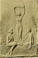 An illustration from The work of Emil Fuchs; illustrating some of his representative paintings, sculpture, medals and studies. Issued on the occasion of an exhibition of his works under the auspices of Messrs. Cartier, February 7th to March 5th,1921. New York city (1921)