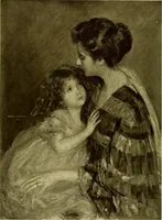 An illustration from The work of Emil Fuchs; illustrating some of his representative paintings, sculpture, medals and studies. Issued on the occasion of an exhibition of his works under the auspices of Messrs. Cartier, February 7th to March 5th,1921. New York city (1921)