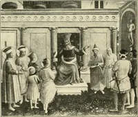 An illustration from The work of Fra Angelico da Fiesole reproduced in three hundred and twenty-seven illustrations (1913)