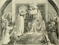 An illustration from The work of Fra Angelico da Fiesole reproduced in three hundred and twenty-seven illustrations (1913)