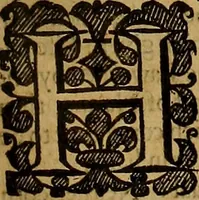 An illustration from The works of Mr. Richard Hooker, (that learned and judicious divine) : in eight books of ecclesiastical polity, compleated out of his own manuscrips; never before published. With an account of his life and death .. (1666)