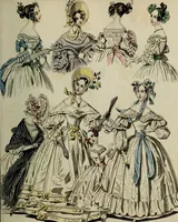 An illustration from The World of fashion and continental feuilletons (1824)