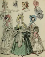 An illustration from The World of fashion and continental feuilletons (1824)