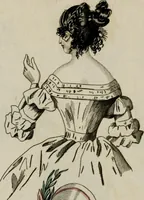 An illustration from The World of fashion and continental feuilletons (1824)