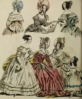 An illustration from The World of fashion and continental feuilletons (1824)