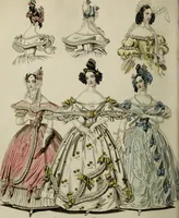 An illustration from The World of fashion and continental feuilletons (1824)