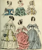 An illustration from The World of fashion and continental feuilletons (1824)