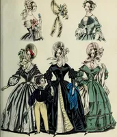 An illustration from The World of fashion and continental feuilletons (1824)