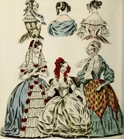 An illustration from The World of fashion and continental feuilletons (1824)