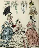 An illustration from The World of fashion and continental feuilletons (1824)