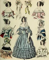 An illustration from The World of fashion and continental feuilletons (1824)
