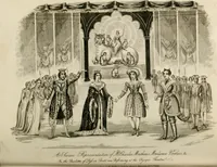 An illustration from The World of fashion and continental feuilletons (1824)