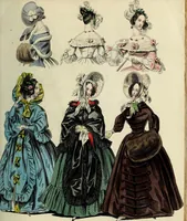 An illustration from The World of fashion and continental feuilletons (1824)