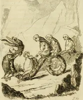 An illustration from A world of wonders, or, Divers developments, showing the thorough triumph of animal magnetism in New England : illustrated by the power of prevision in Mrs. Matilda Fox, and the point of the pencil by D.C. Johnston (1838)