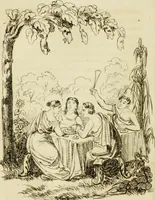 An illustration from A world of wonders, or, Divers developments, showing the thorough triumph of animal magnetism in New England : illustrated by the power of prevision in Mrs. Matilda Fox, and the point of the pencil by D.C. Johnston (1838)