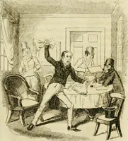 An illustration from A world of wonders, or, Divers developments, showing the thorough triumph of animal magnetism in New England : illustrated by the power of prevision in Mrs. Matilda Fox, and the point of the pencil by D.C. Johnston (1838)