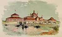 An illustration from World's Columbian Exposition art portfolio (1893)