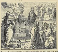 Picture 8 of 18 from Wowapi wakan ptecedan oyakapi kin. Bible history in the Sioux Indian language (1897), leaf 98