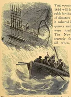 An illustration from Wreck of the "London." (1866)