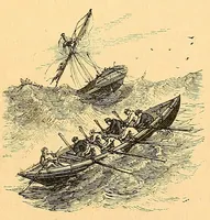 An illustration from Wreck of the "London." (1866)