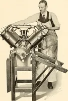 An illustration from Wright aircraft engines; complete instructions for their installation, operation and maintenance; (1921)