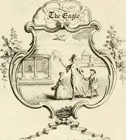 Picture 12 of 48 from Writing and drawing made easy, amusing and instructive : containing the whole alphabet in all the characters now us'd, both in printing and penmanship : each illustrated by emblematic devices and moral copies : calculated for the user of schools and curiously engraved by the best hands ... (1750), leaf 31