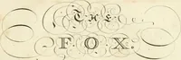An illustration from Writing and drawing made easy, amusing and instructive : containing the whole alphabet in all the characters now us'd, both in printing and penmanship : each illustrated by emblematic devices and moral copies : calculated for the user of schools and curiously engraved by the best hands ... (1750)