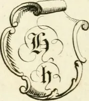 An illustration from Writing and drawing made easy, amusing and instructive : containing the whole alphabet in all the characters now us'd, both in printing and penmanship : each illustrated by emblematic devices and moral copies : calculated for the user of schools and curiously engraved by the best hands ... (1750)
