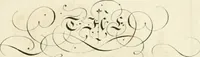 An illustration from Writing and drawing made easy, amusing and instructive : containing the whole alphabet in all the characters now us'd, both in printing and penmanship : each illustrated by emblematic devices and moral copies : calculated for the user of schools and curiously engraved by the best hands ... (1750)