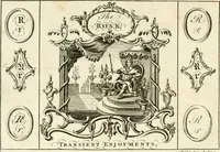 Picture 38 of 48 from Writing and drawing made easy, amusing and instructive : containing the whole alphabet in all the characters now us'd, both in printing and penmanship : each illustrated by emblematic devices and moral copies : calculated for the user of schools and curiously engraved by the best hands ... (1750), leaf 79