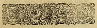 An illustration from Wunderbarliche, doch warhafftige Erklärung, von der Gelegenheit vnd Sitten der Wilden in Virginia, welche newlich von den Engelländern, so im Jahr 1585. : vom Herrn Reichard Greinuile, einem von der Ritterschafft, in gemeldte Landschafft die zubewohnen geführet waren, ist erfunden worden, in Vorlegung H. Walter Ralegh, Ritter vnd Obersten dess Zinnbergwercks, auss Vergünstigung der Durchleuchtigsten vnd Vnvberwindlichsten, Elisabeth, Königin in Engelland, &c. (1620)