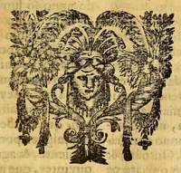 An illustration from Xavier dormindo, e Xavier acordado: : dormindo, em tres oraçoens panegyricas no triduo da sua festa, acordado, em doze sermoens panegyricos, moraes, & asceticos, os nove da sua novena, o decimo da sua canonizaçaõ, o undecimo do seu dia, o ultimo do seu patrocinio, (1694)