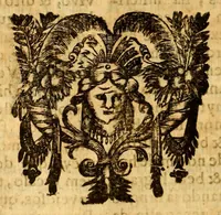 An illustration from Xavier dormindo, e Xavier acordado: : dormindo, em tres oraçoens panegyricas no triduo da sua festa, acordado, em doze sermoens panegyricos, moraes, & asceticos, os nove da sua novena, o decimo da sua canonizaçaõ, o undecimo do seu dia, o ultimo do seu patrocinio, (1694)