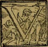 An illustration from XII. primorvm Caesarvm et LXIIII ipsorvm vxorvm et parentum ex antiquis numismatibus, in aere incisae, effigies : atque eorundem earundemque vitae & res gestae, ex varijs authoribus collectae per Levinvm Hvlsivm .. (1597)